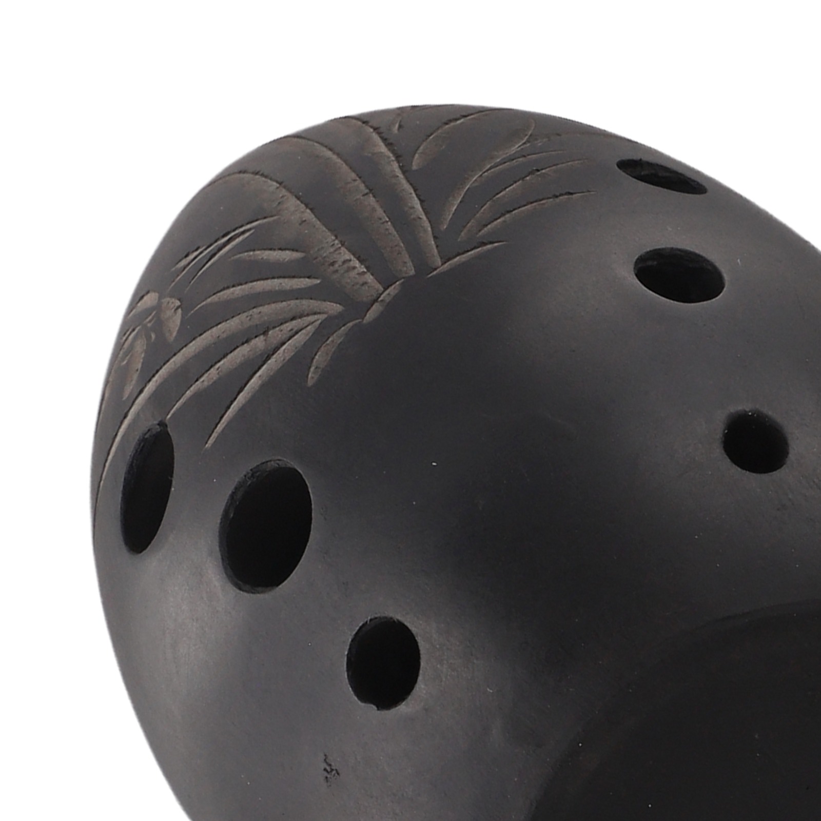 Musical Instrument Xun - Preto 8 buracos ocarina argila xun