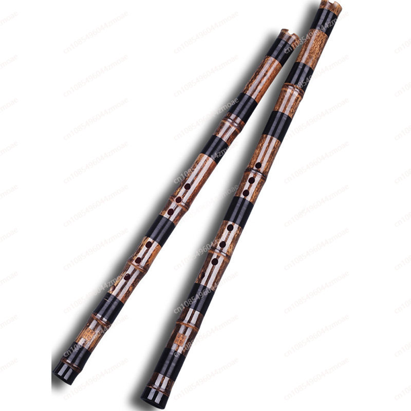 Musical Instrument That You Blow Into - Flauta Profissional de Bambu Curta (Xiao)