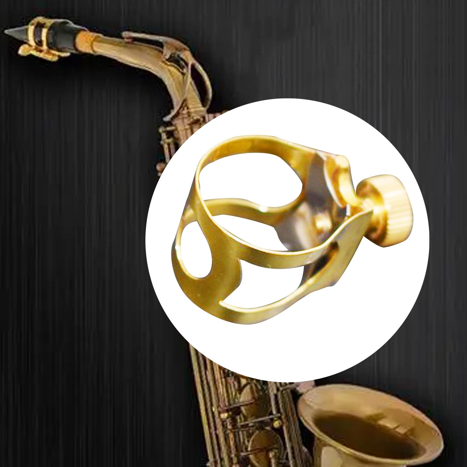Musical Instrument Oboe - Metal Bocal Clipe Fixador para Saxofone