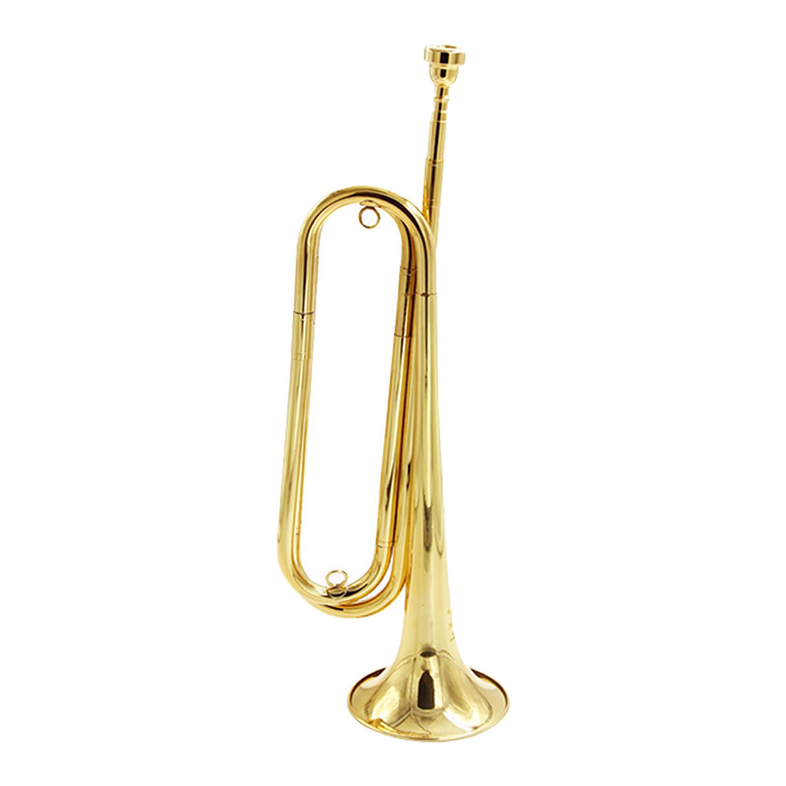 Musical Instrument Bugle - Trompete de cavalaria de corneta sopradora