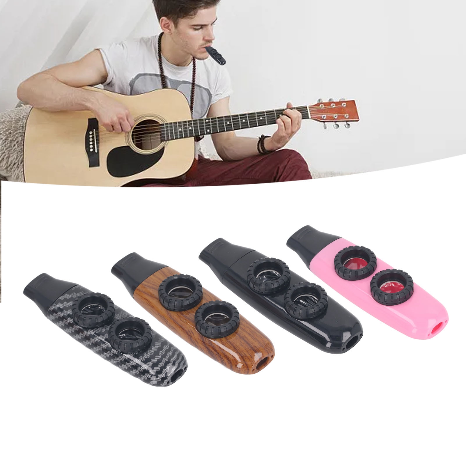 Musical Instrument Flute - Kazoo flauta dupla buraco instrumento de