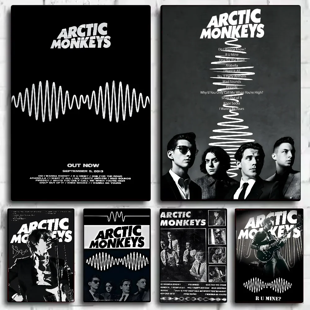 Musical Instrument Poster - A-Arctic M-Monkeys Rock Band Music Cover