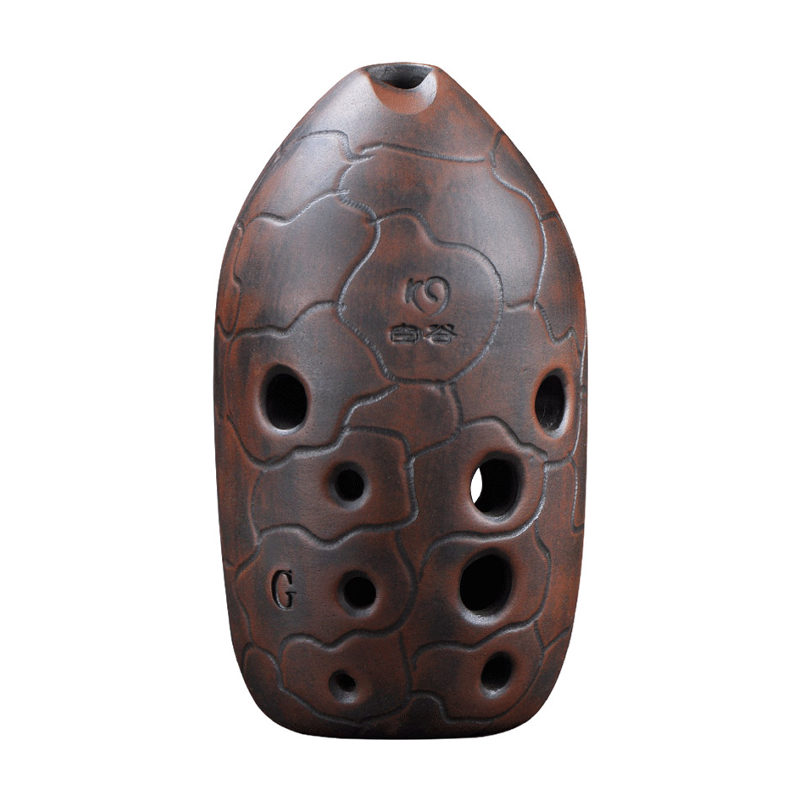 Musical Instrument Xun - Pottery Xun F Tone G Tone