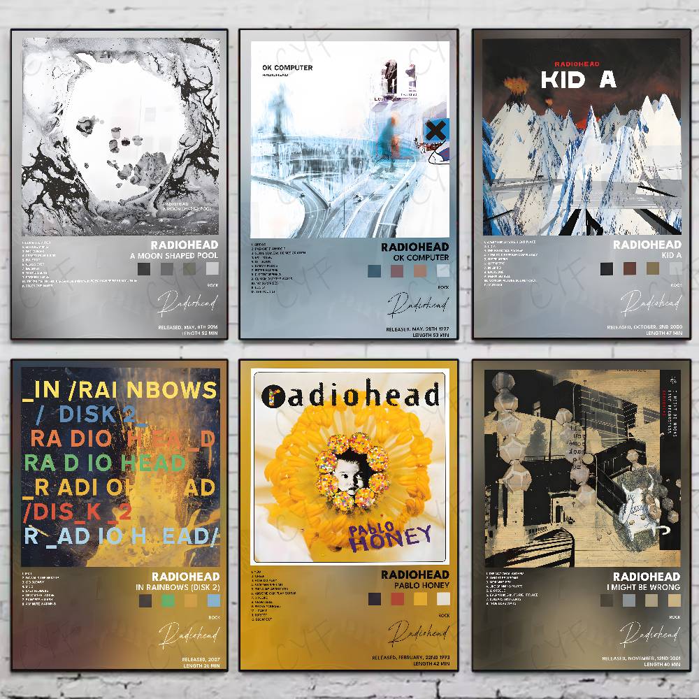 Musical Instrument Poster - Música popular rock band r-rápalo cartazes