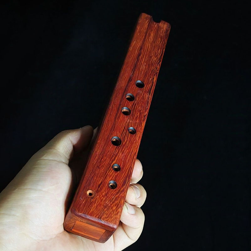 Musical Instrument Xun - Ocarina de Madeira com 10 Furos