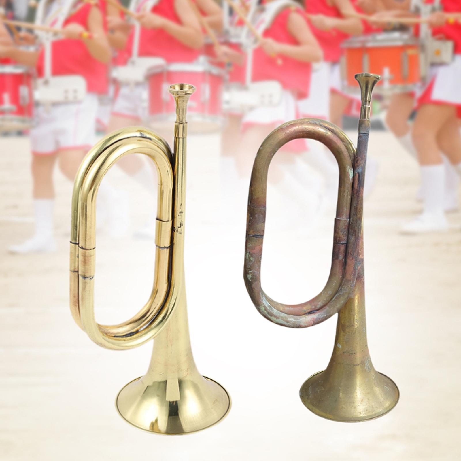 Musical Instrument Bugle - Trompete de latão, instrumento musical, grande