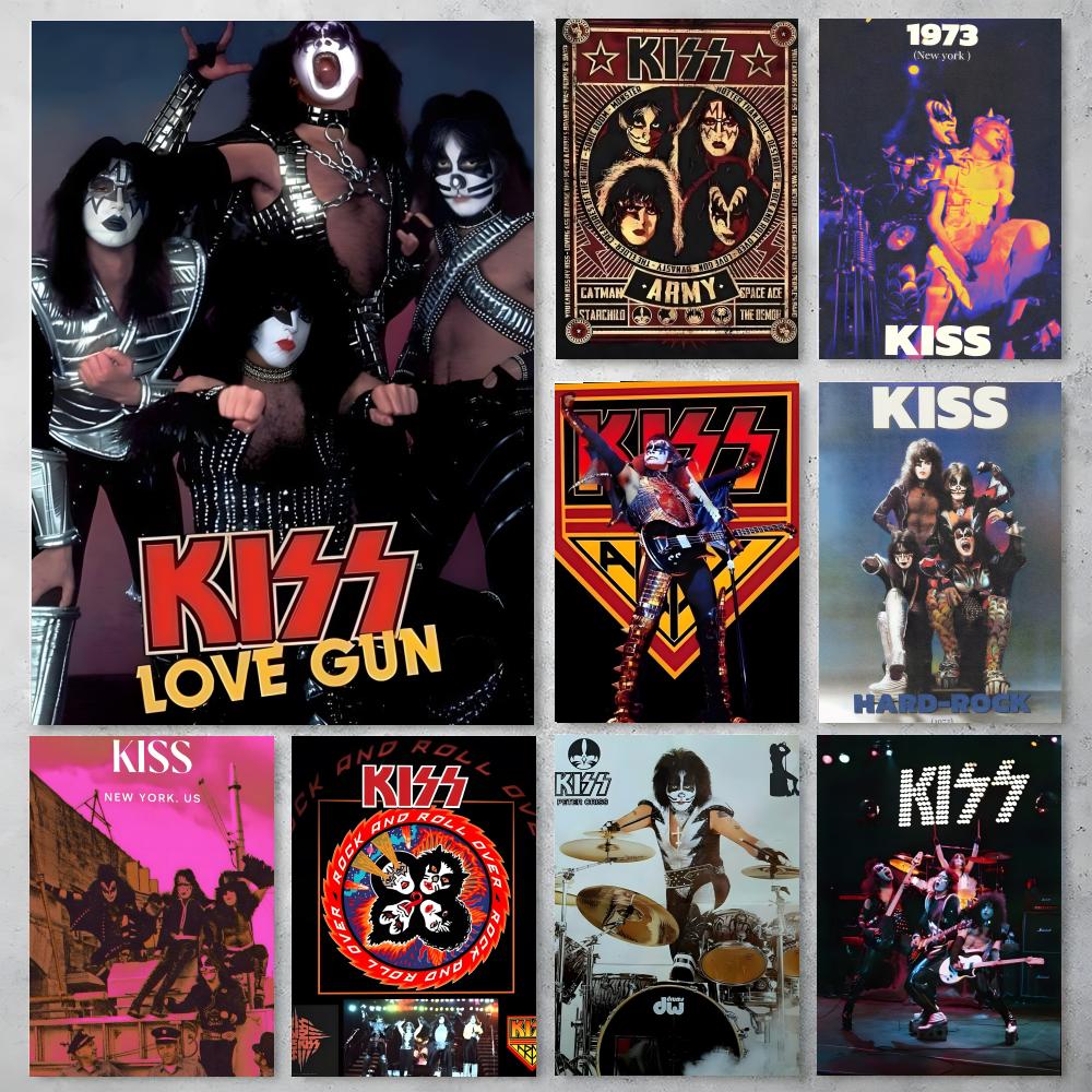 Musical Instrument Poster - K-Kiss Kraft Rock Band-S Poster Pôsteres