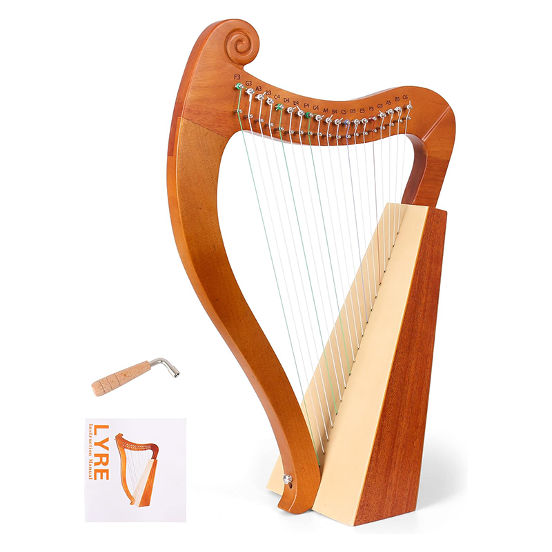 Musical Instrument Names - 15 19 cordas mini harpa lira