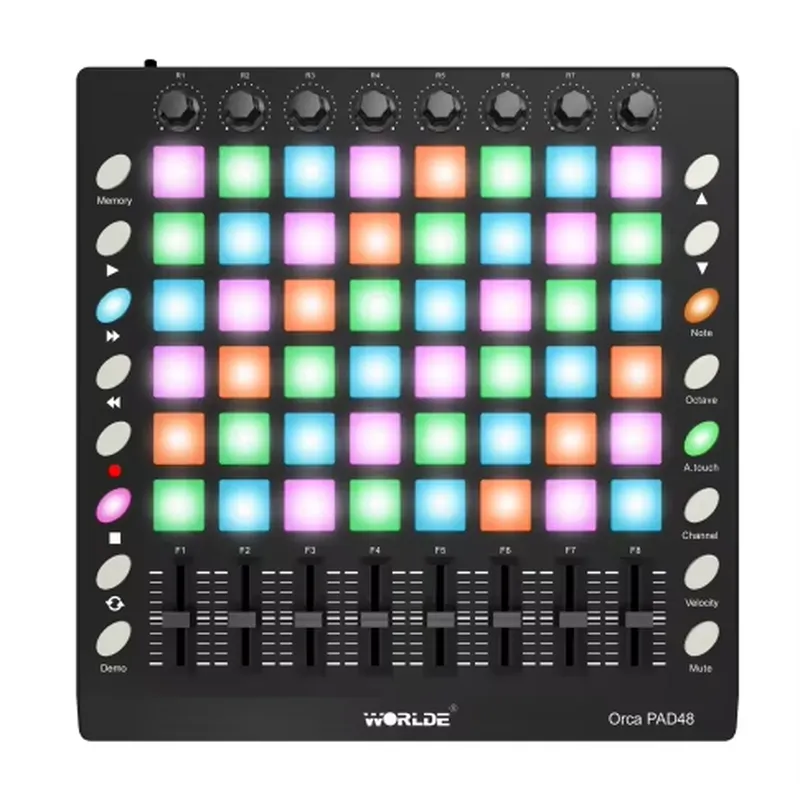 Musical Instrument Synthesizer - Controladores MIDI ORCA PAD48 PRO &