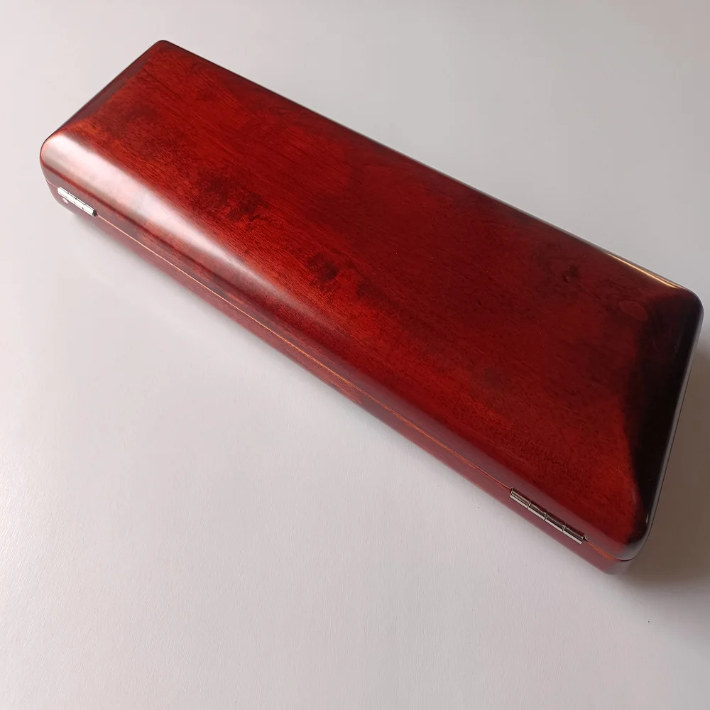 Musical Instrument Flute - Estojo de Flauta em Madeira Maple