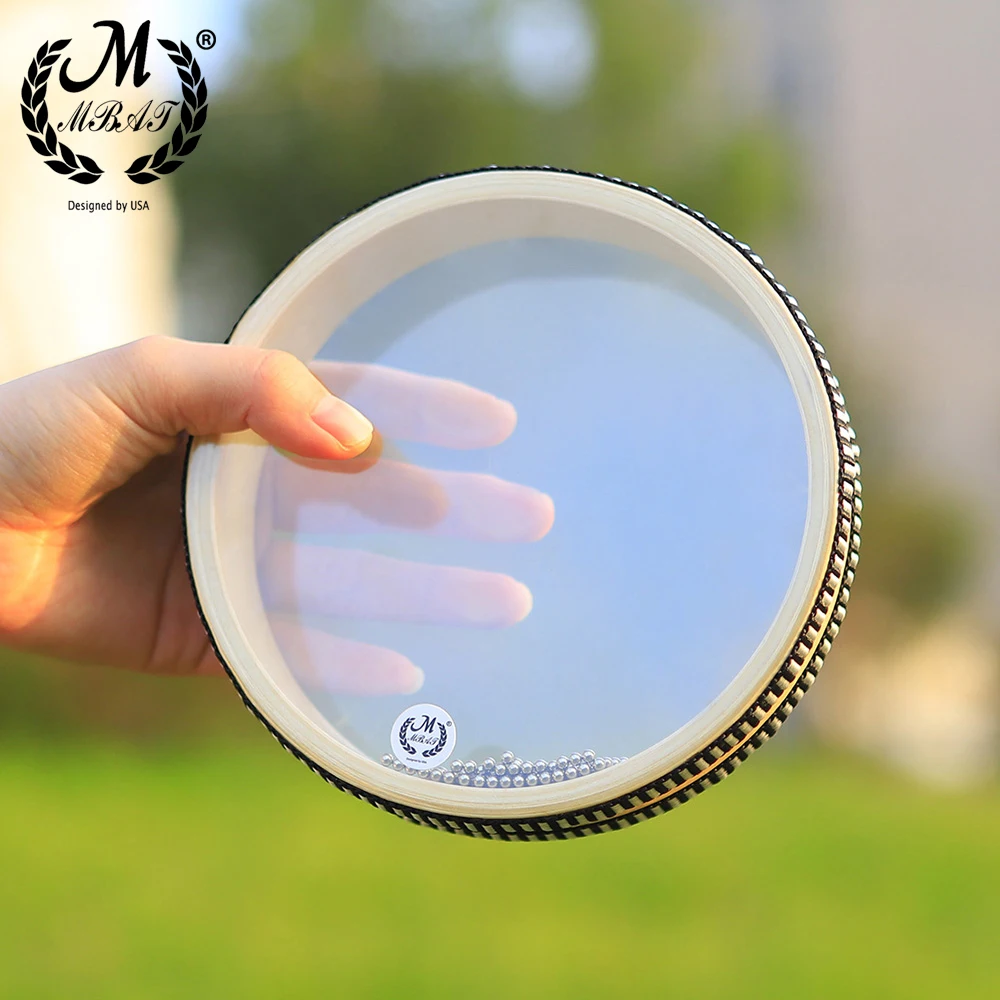 Musical Instruments Game - M MBAT-Ocean Wave Bead Mão Drum,