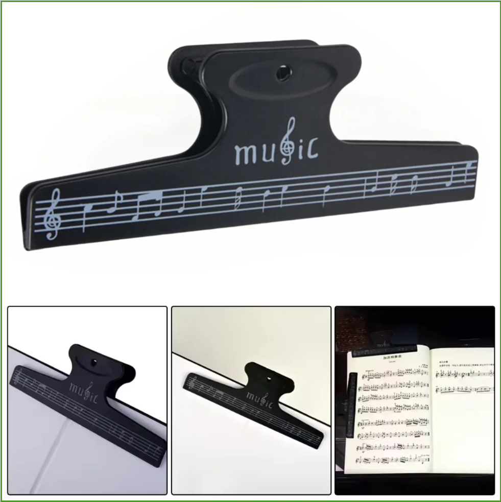 Musical Instrument Names - Clipes para Partituras, Clipes de Fixação