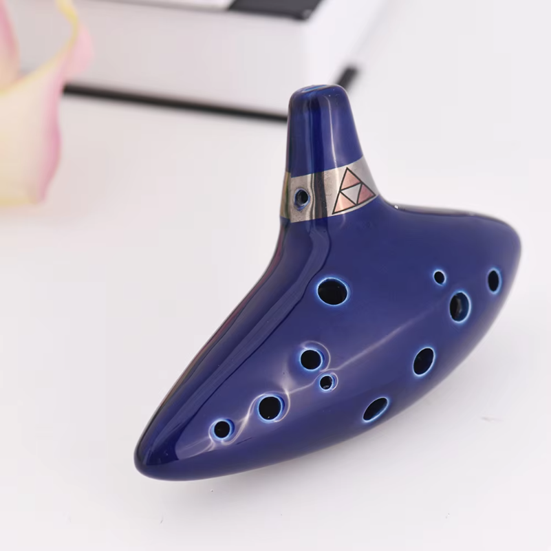 Ocarina de 12 furos em cerâmic - Song With Musical Instrument avaliação e preço