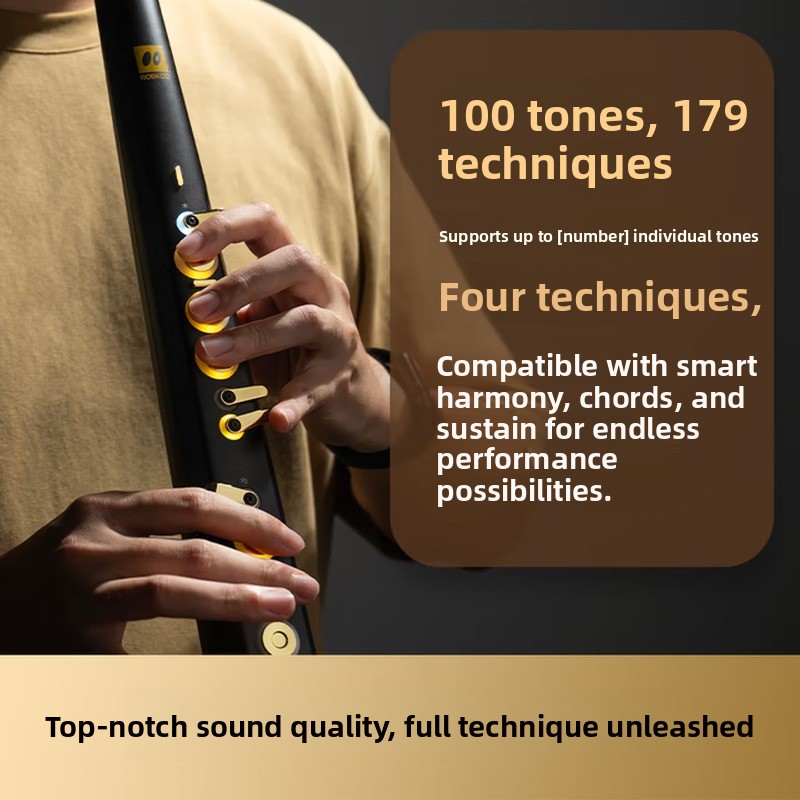 Saxofone elétrico inteligente  - Musical Instrument That You Blow Into avaliação e preço