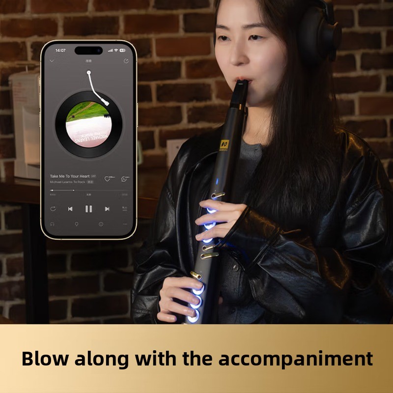 Saxofone elétrico inteligente  - Musical Instrument That You Blow Into avaliação e preço