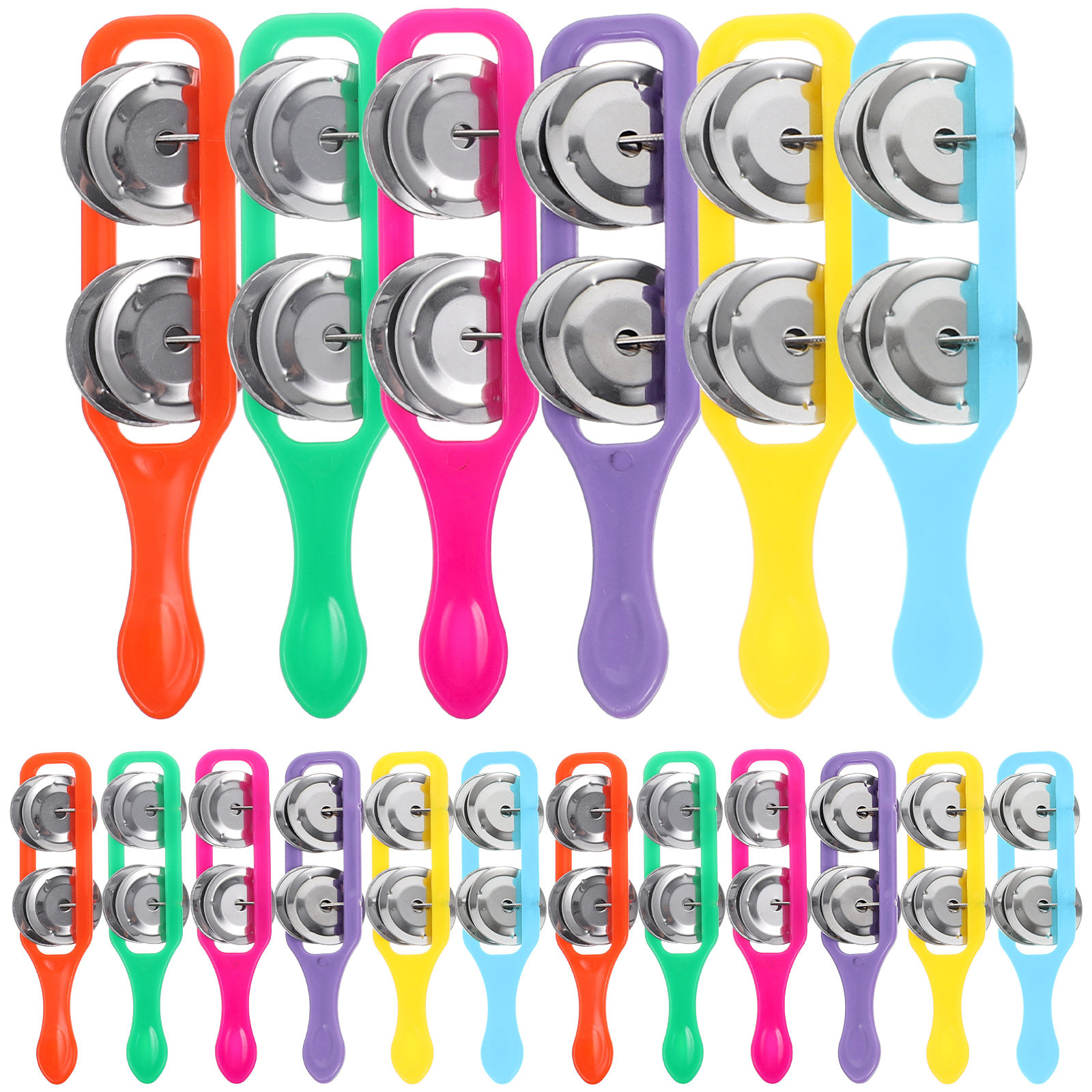18 Peças de Pandeiro Colorido, - A Musical Instrument You Shake avaliação e preço
