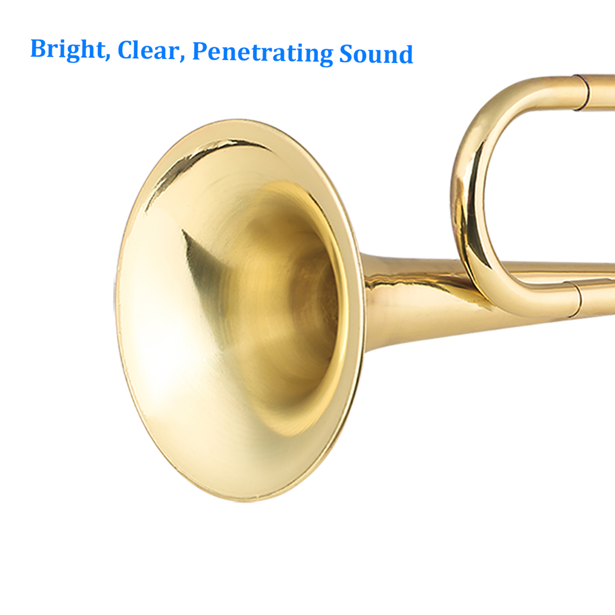 Trompete de cavalaria de tromp - Musical Instrument Bugle avaliação e preço