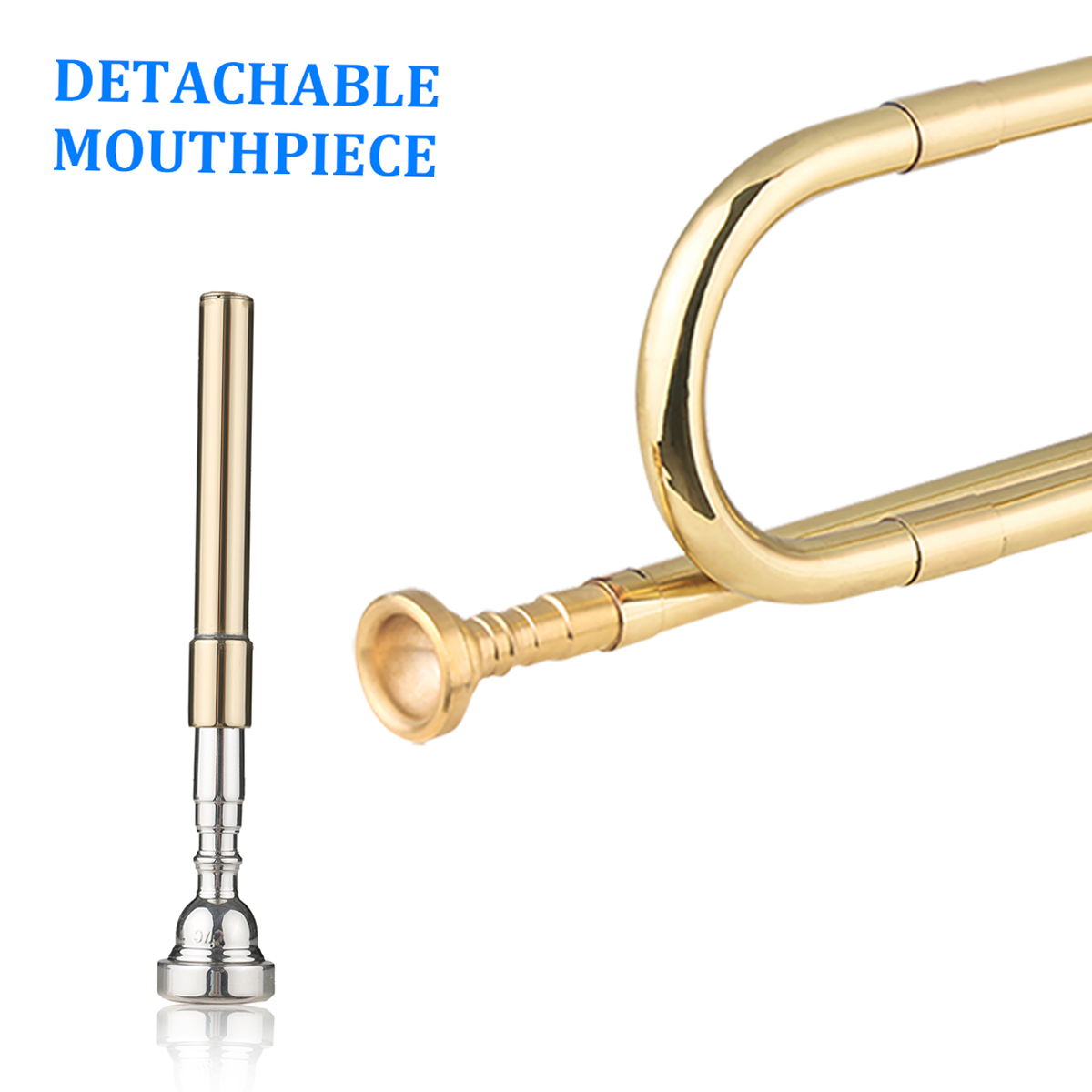Trompete de cavalaria de tromp - Musical Instrument Bugle avaliação e preço