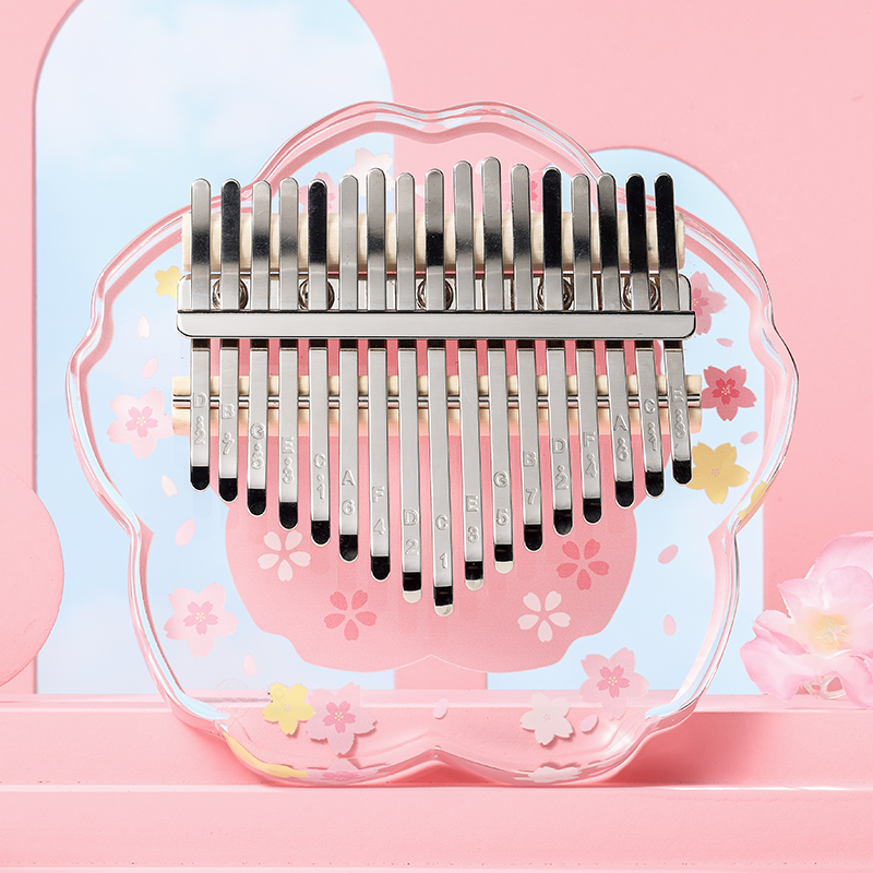 Hluru-Kalimba transparente com - Musical Instrument Names avaliação e preço