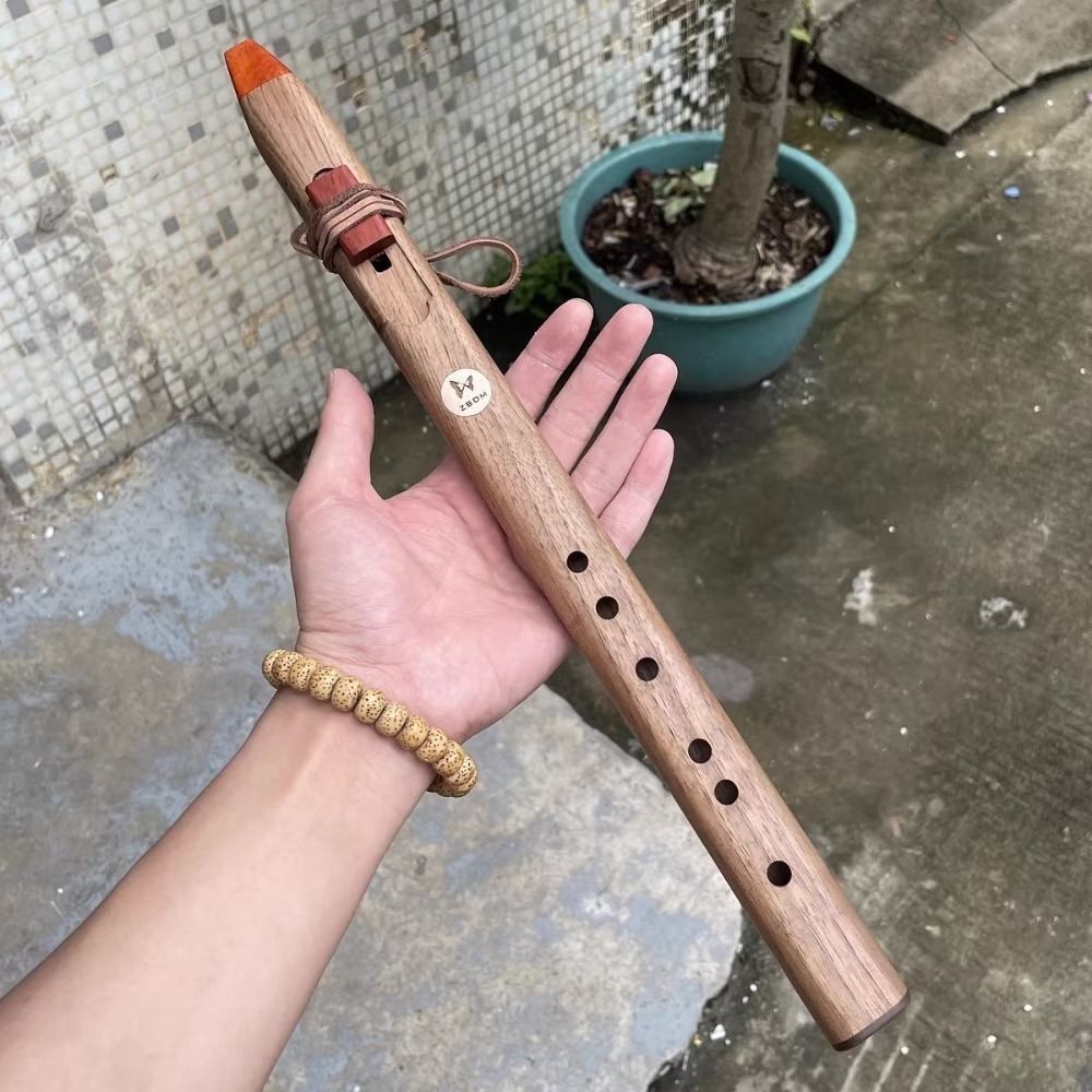 Flauta Vertical de Madeira com - Musical Instrument Recorder avaliação e preço