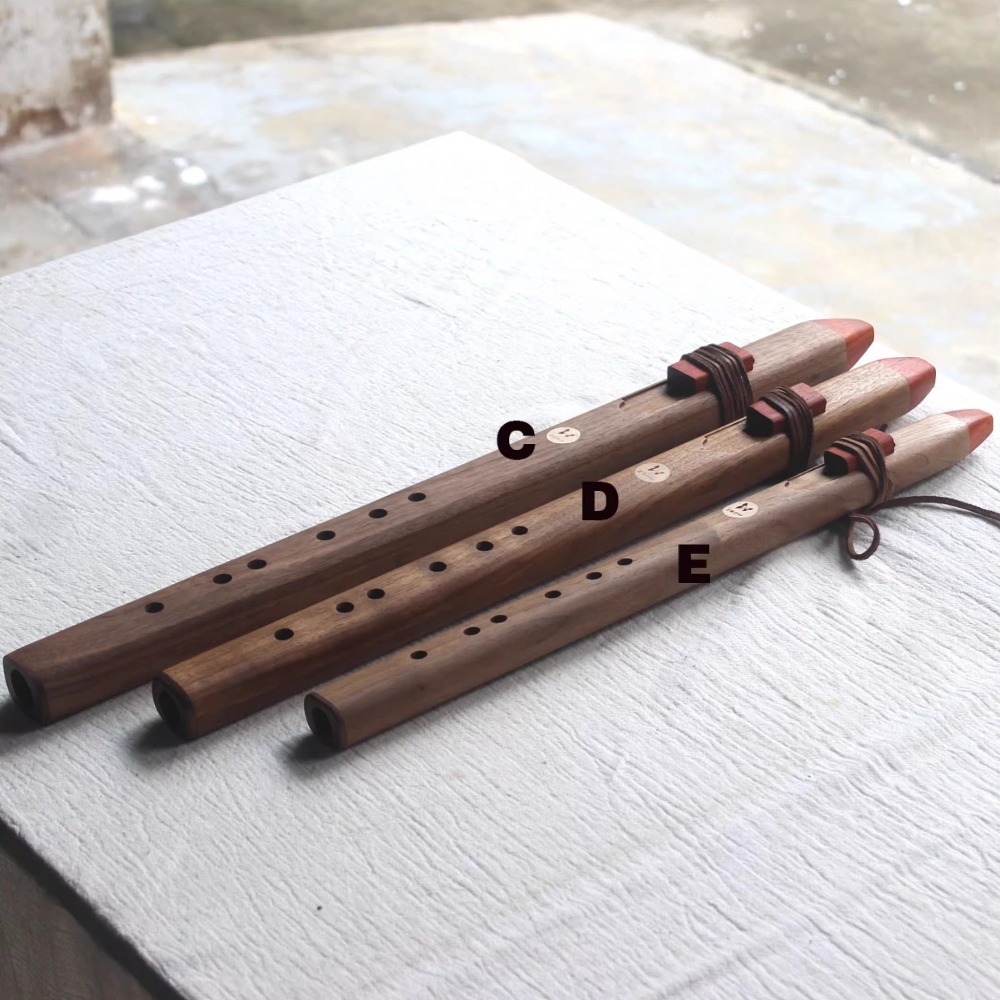 Flauta Vertical de Madeira com - Musical Instrument Recorder avaliação e preço