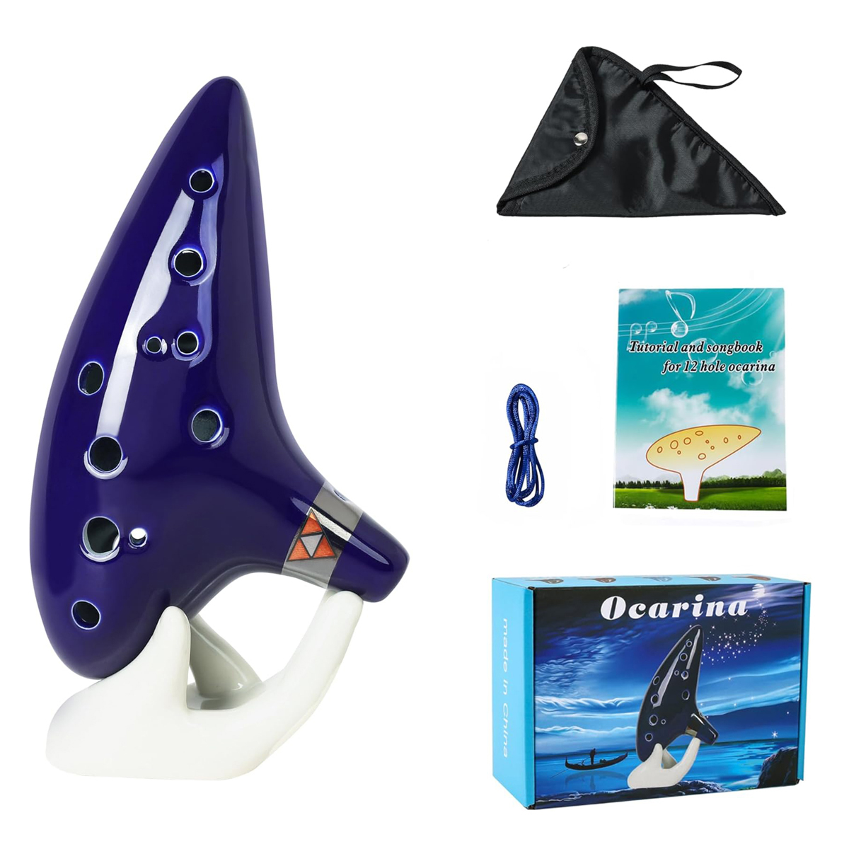 Nova Ocarina Cerâmica de 12 To - Song With Musical Instrument avaliação e preço