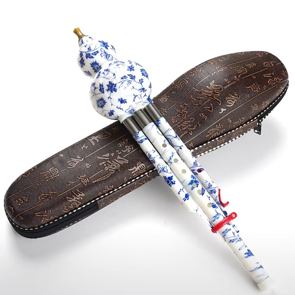 Flauta de Cabaça Hulusi em Dó, - Musical Instrument Flute avaliação e preço