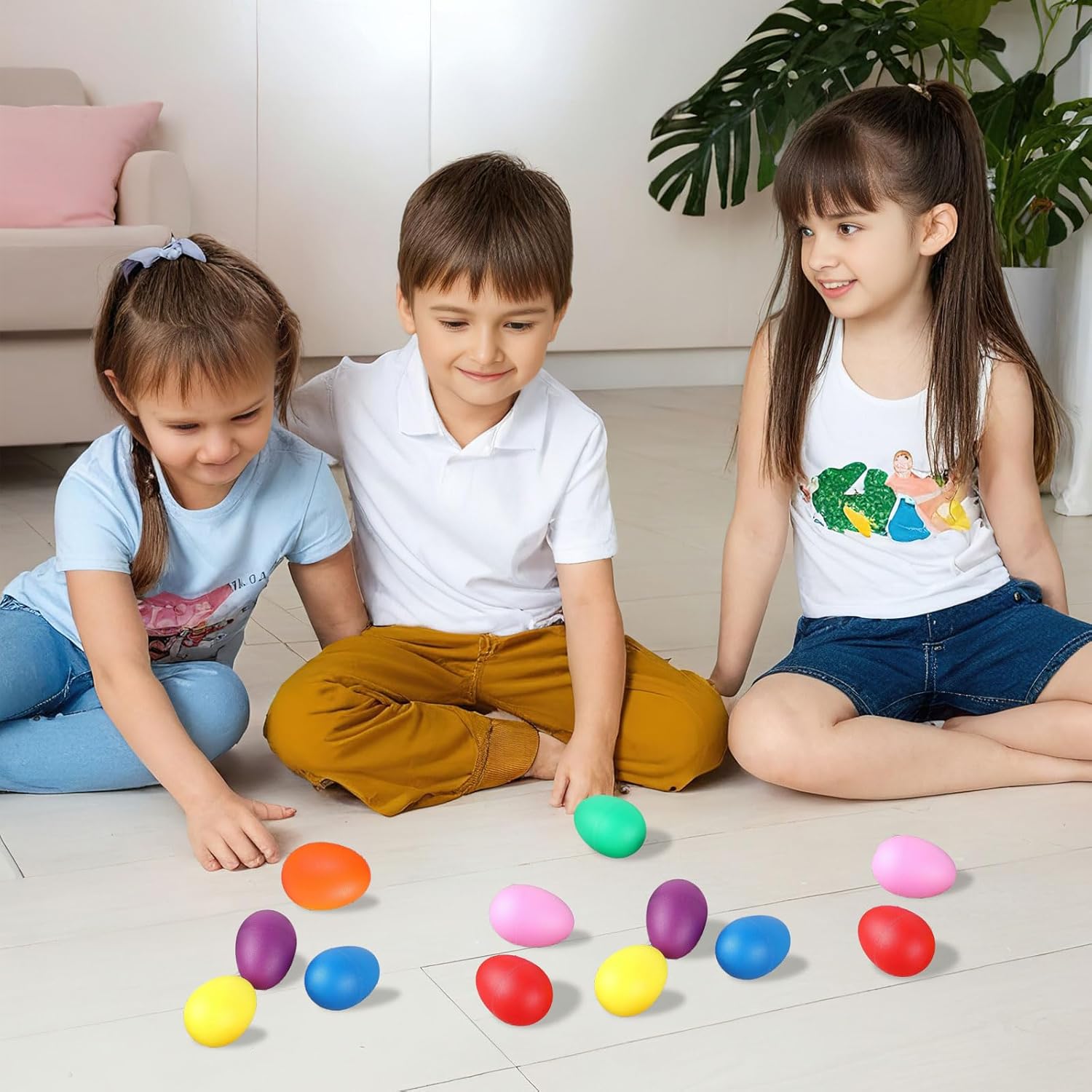 2 pçs plástico ovo shakers per - Musical Instruments Game avaliação e preço