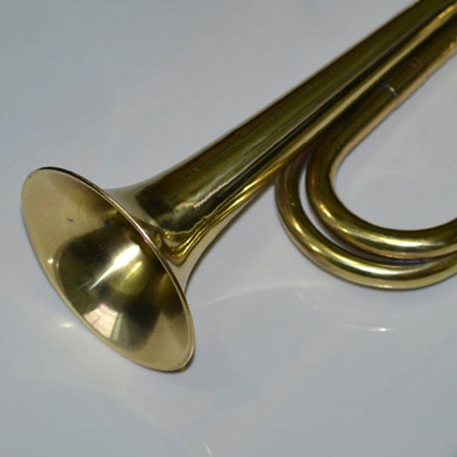 Trompete de Camping: Instrumen - Musical Instrument Bugle avaliação e preço
