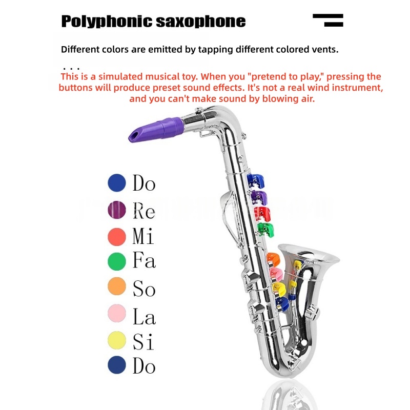 Saxofone de Brinquedo Instrume - Song With Musical Instrument avaliação e preço