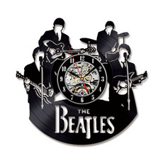 Beatles 3D Vinil Record Relógi - Musical Instrument Recorder avaliação e preço