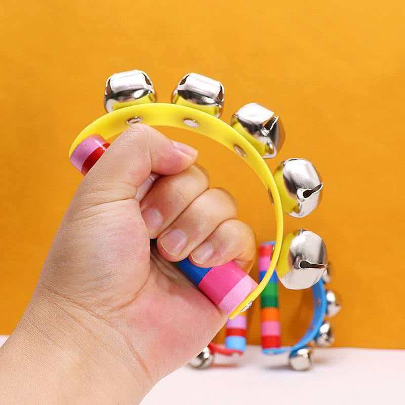 Sinos de Mão Arco-Íris com Cab - A Musical Instrument You Shake avaliação e preço