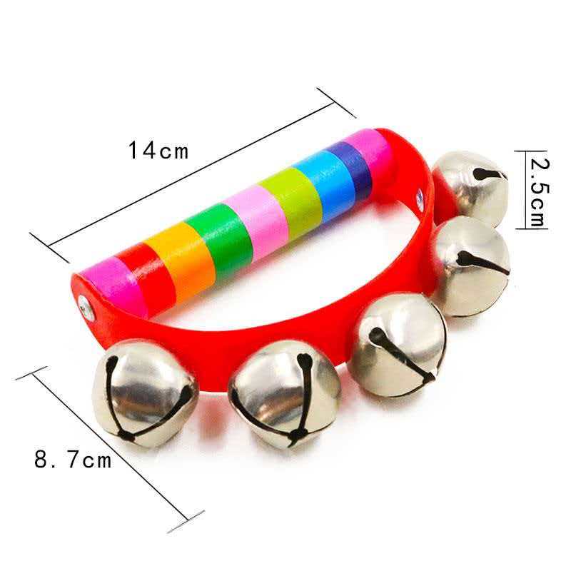 Sinos de Mão Arco-Íris com Cab - A Musical Instrument You Shake avaliação e preço
