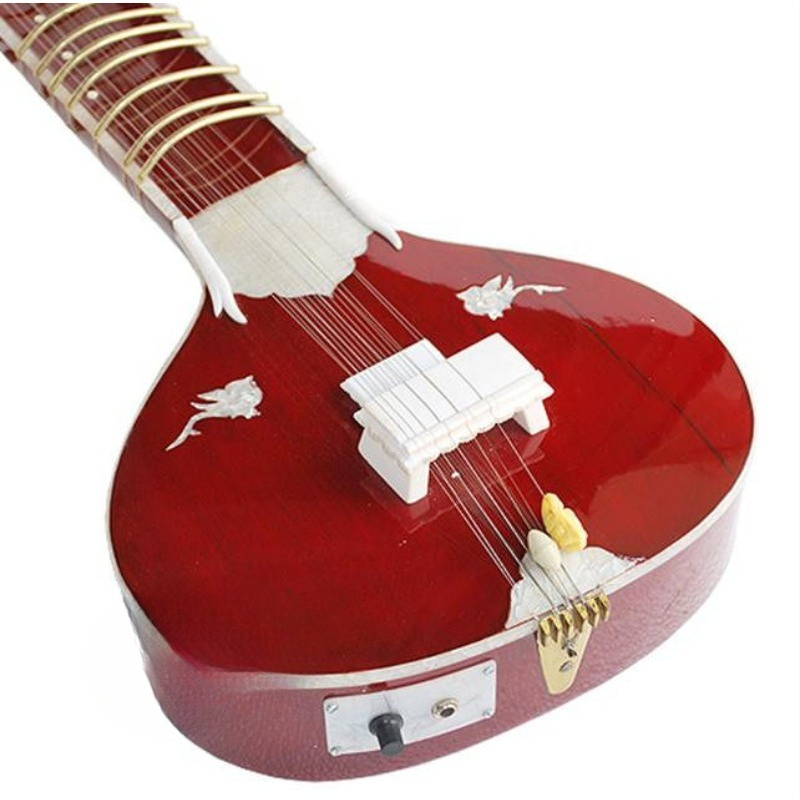 Instrumentos Musicais, Sitar E - Musical Instrument Sitar avaliação e preço