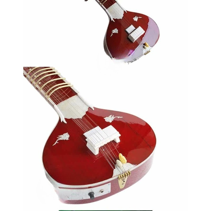 Instrumentos Musicais, Sitar E - Musical Instrument Sitar avaliação e preço