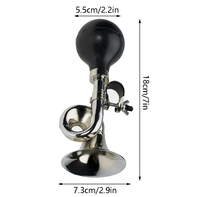 Nova Buzina de Ar para Bicicle - Musical Instrument Bugle avaliação e preço