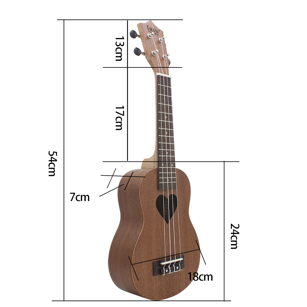 Ukulele Soprano de 21 Polegada - Musical Instrument Names avaliação e preço