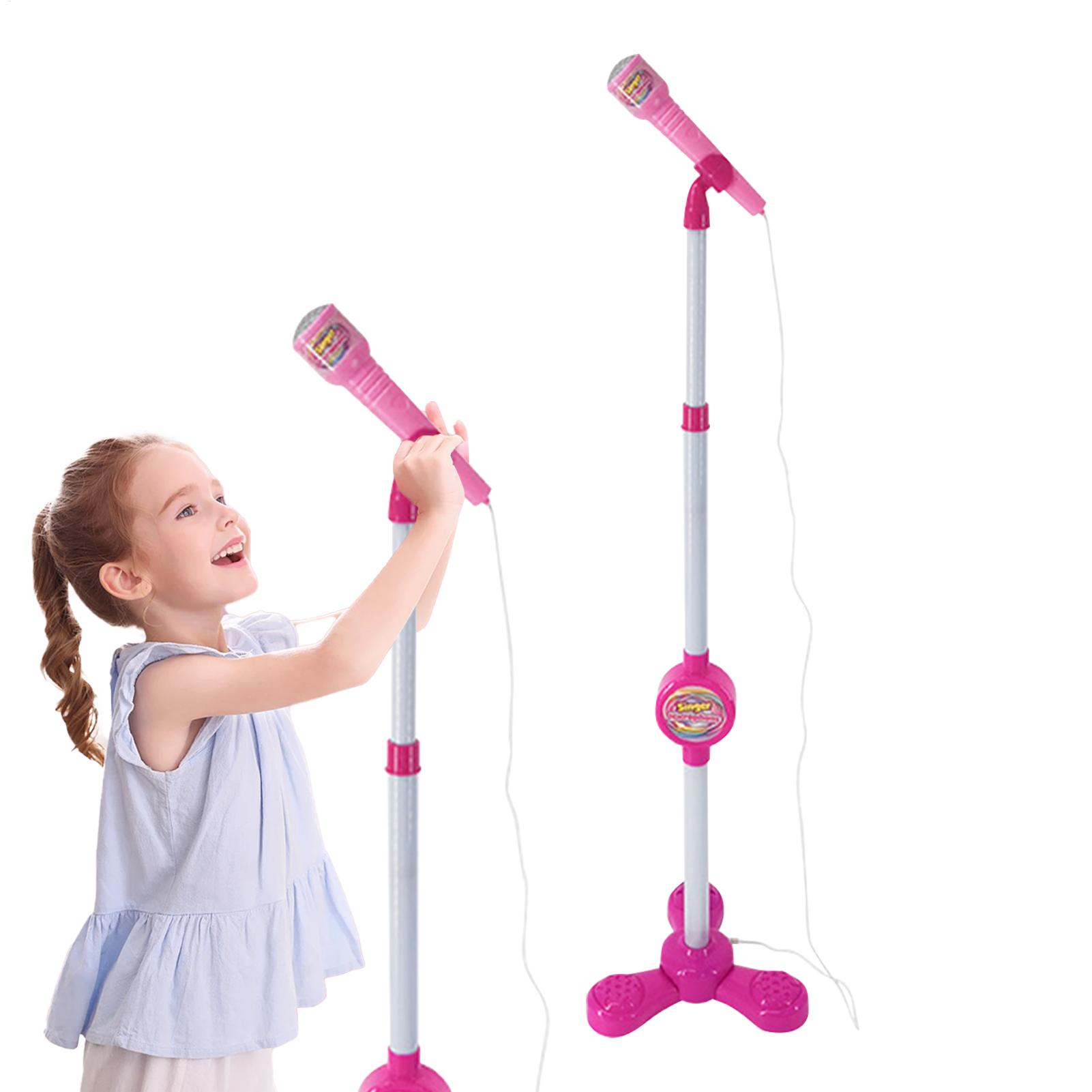 Crianças microfone com suporte - Song With Musical Instrument avaliação e preço