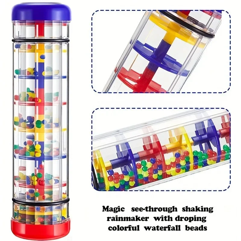 1pc brinquedo musical rainmake - A Musical Instrument You Shake avaliação e preço