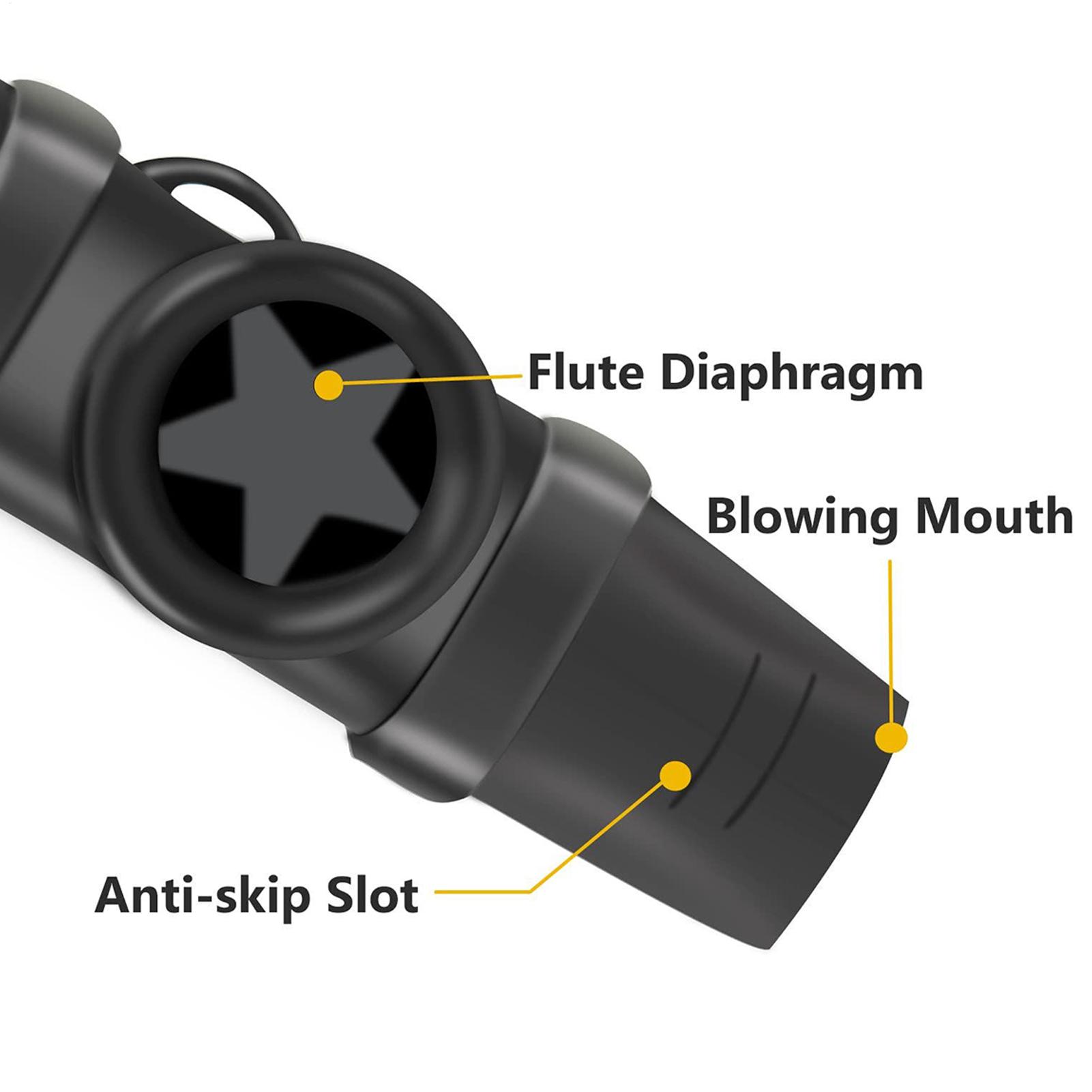 Flauta Kazoo Portátil de ABS F - Musical Instrument Flute avaliação e preço