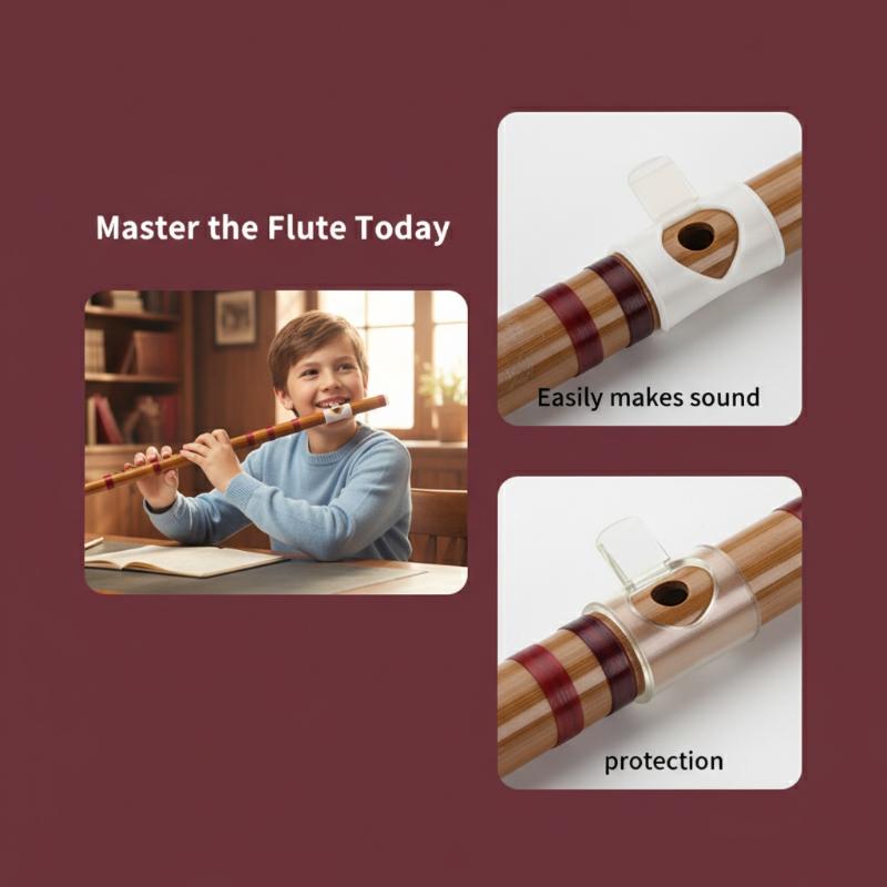 Flauta de bambu, acessório par - Musical Instrument That You Blow Into avaliação e preço
