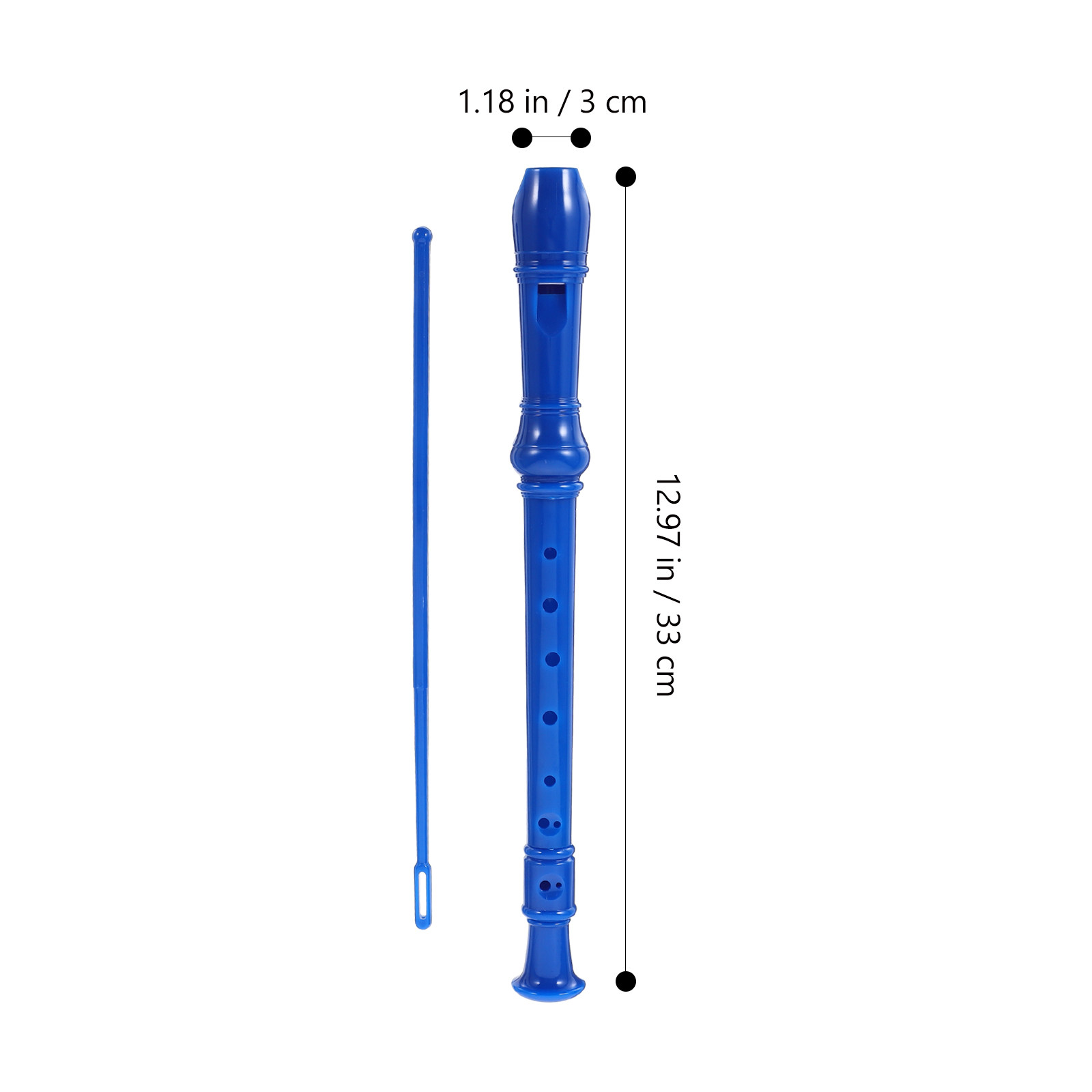 Gravador Soprano de 8 Furos co - Musical Instrument Recorder avaliação e preço