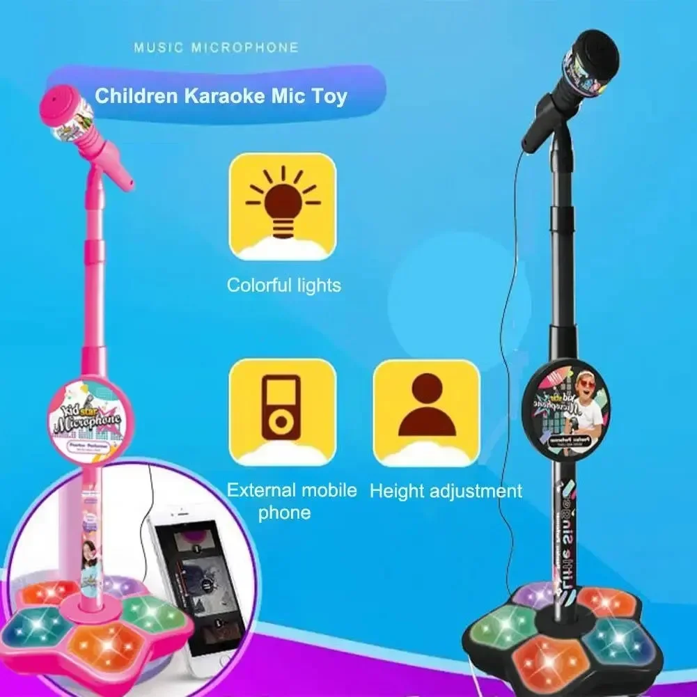 Crianças microfone com suporte - Song With Musical Instrument avaliação e preço