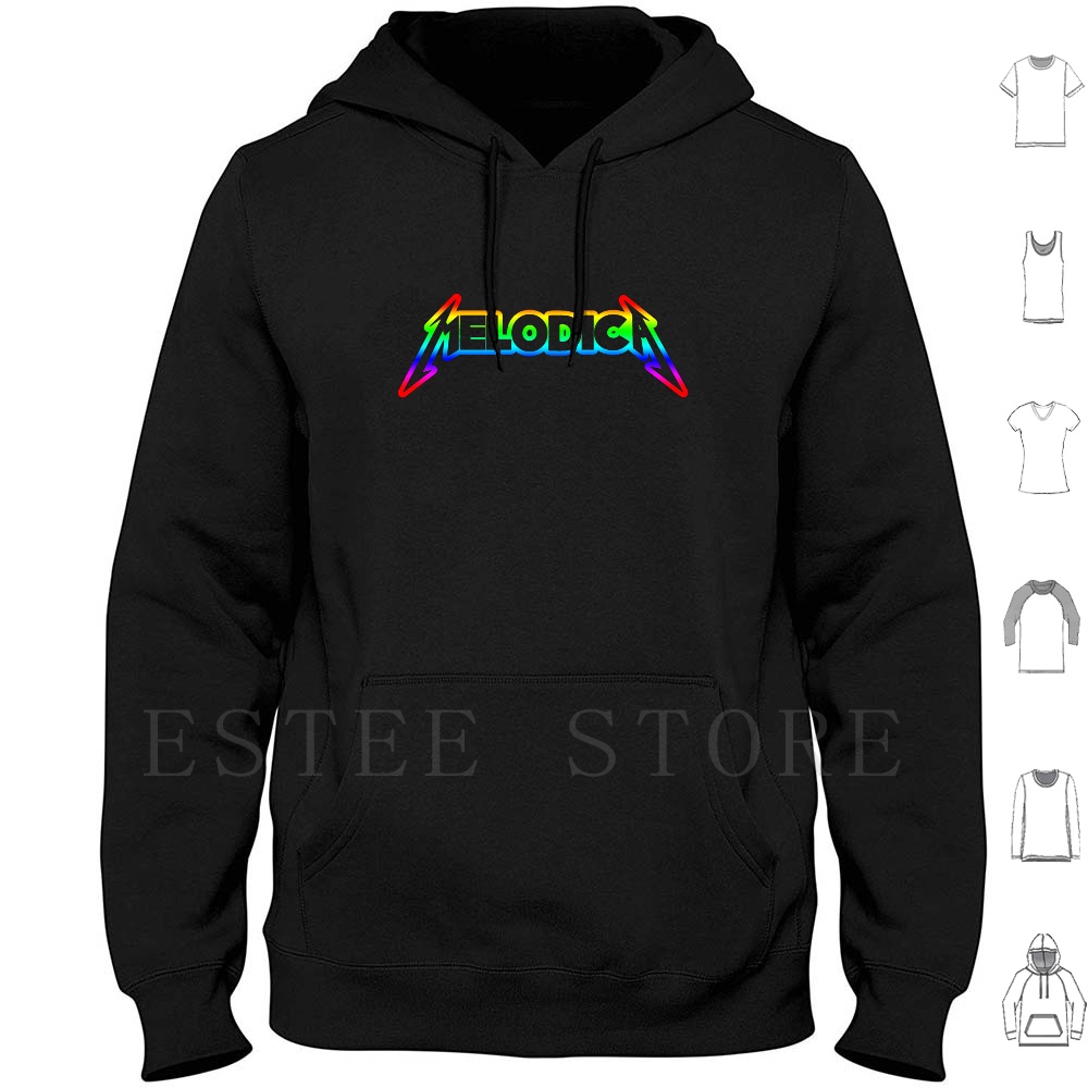 Arco-íris melódica hoodies mel - Musical Instrument Jokes avaliação e preço