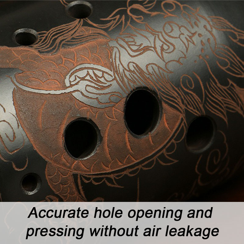 Ocarina de câmara dupla com 10 - Musical Instrument Xun avaliação e preço