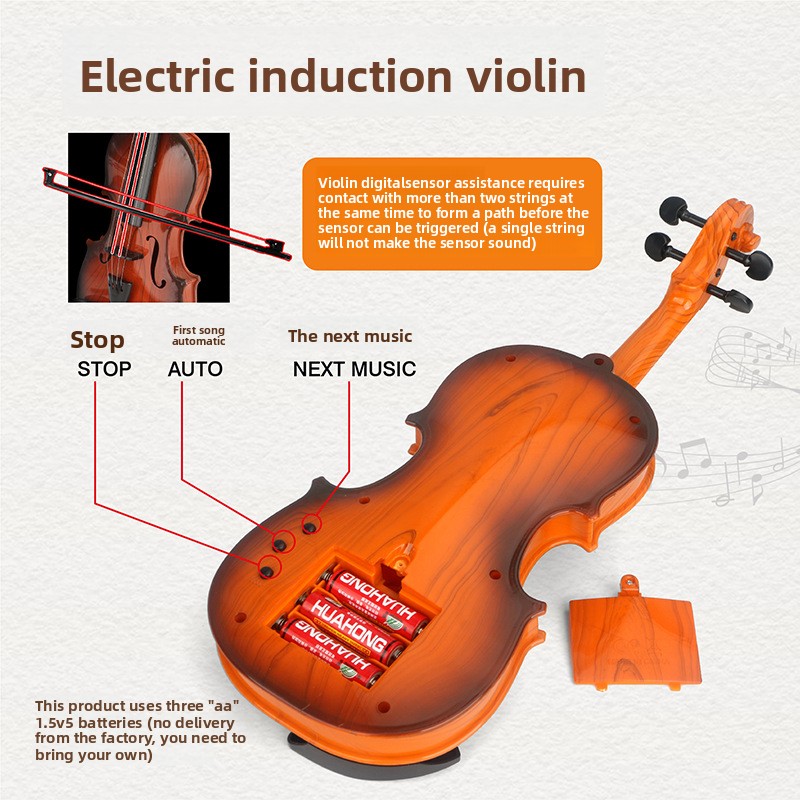 Brinquedos de violino acústico - Musical Instrument Names avaliação e preço