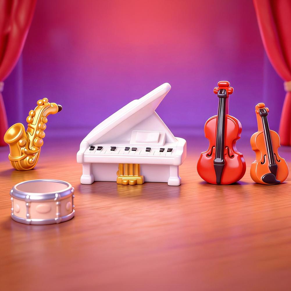 Figuras Musicais em Miniatura  - Musical Instrument Oboe avaliação e preço