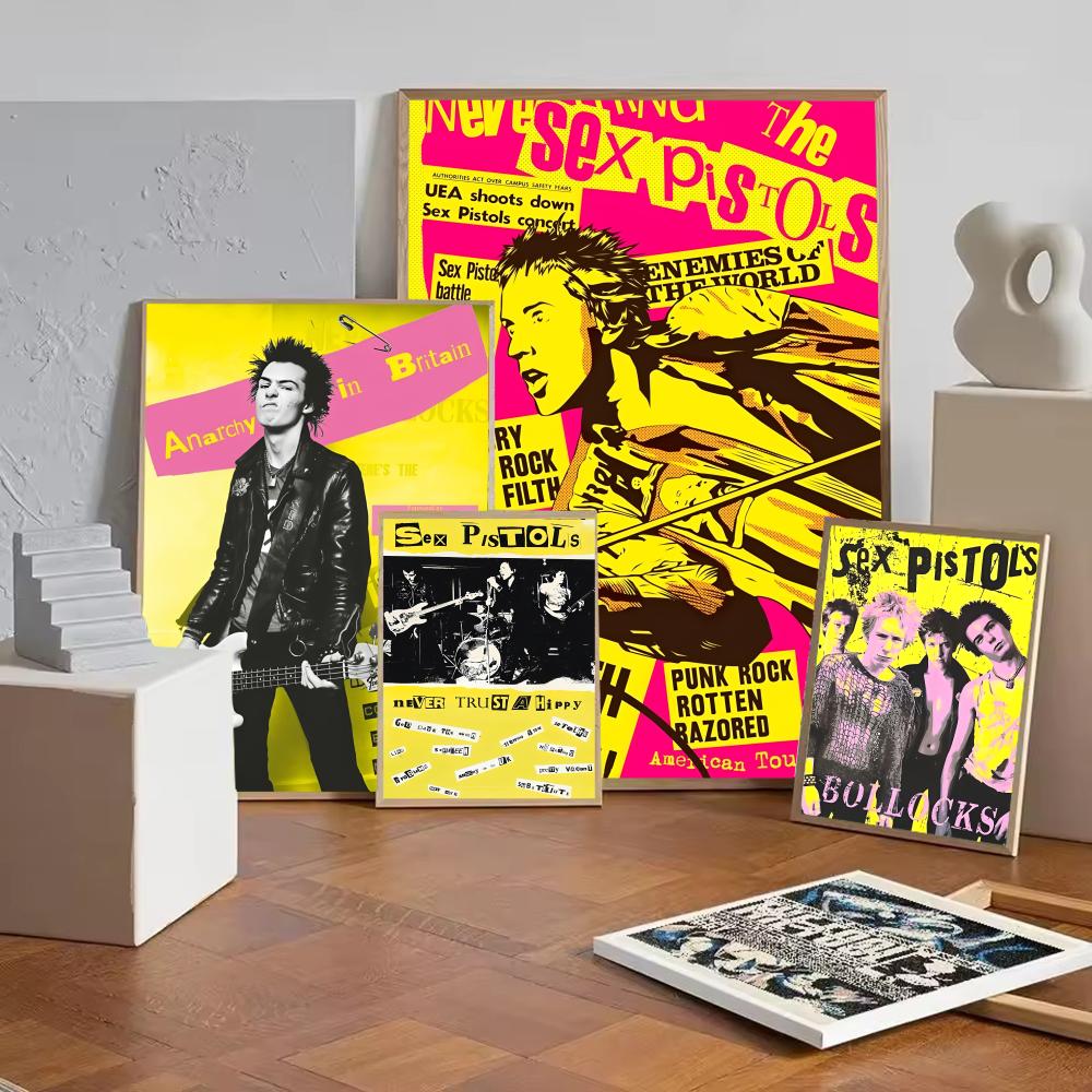 Pôster decorativo de banda de  - Musical Instrument Poster avaliação e preço