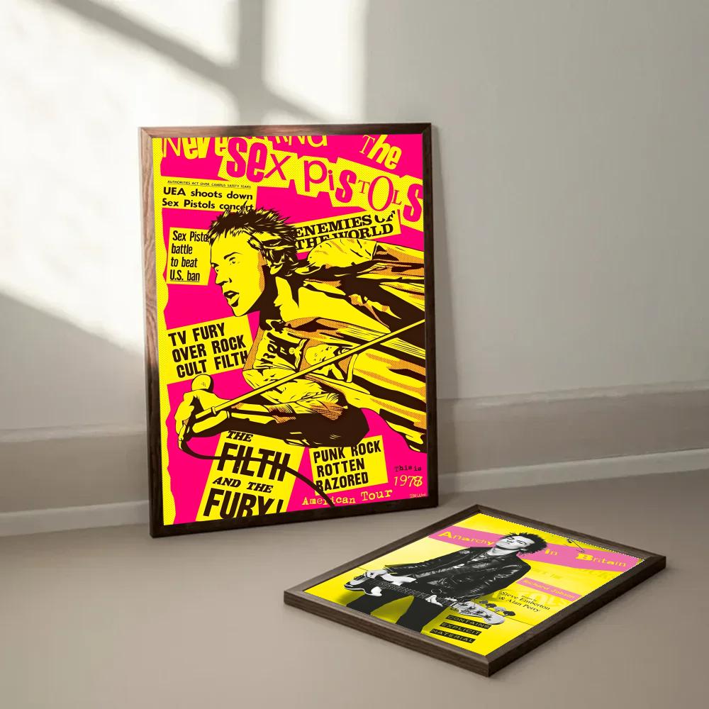 Pôster decorativo de banda de  - Musical Instrument Poster avaliação e preço