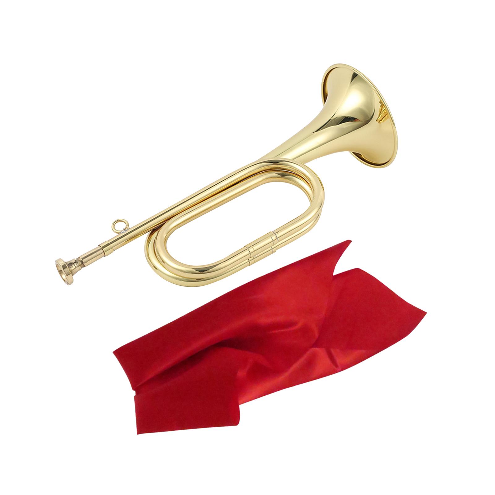 Mini Trompete de Latão com Boc - Musical Instrument Bugle avaliação e preço